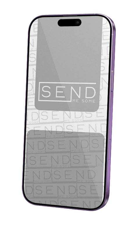 SEND Sample Sachet on Phone